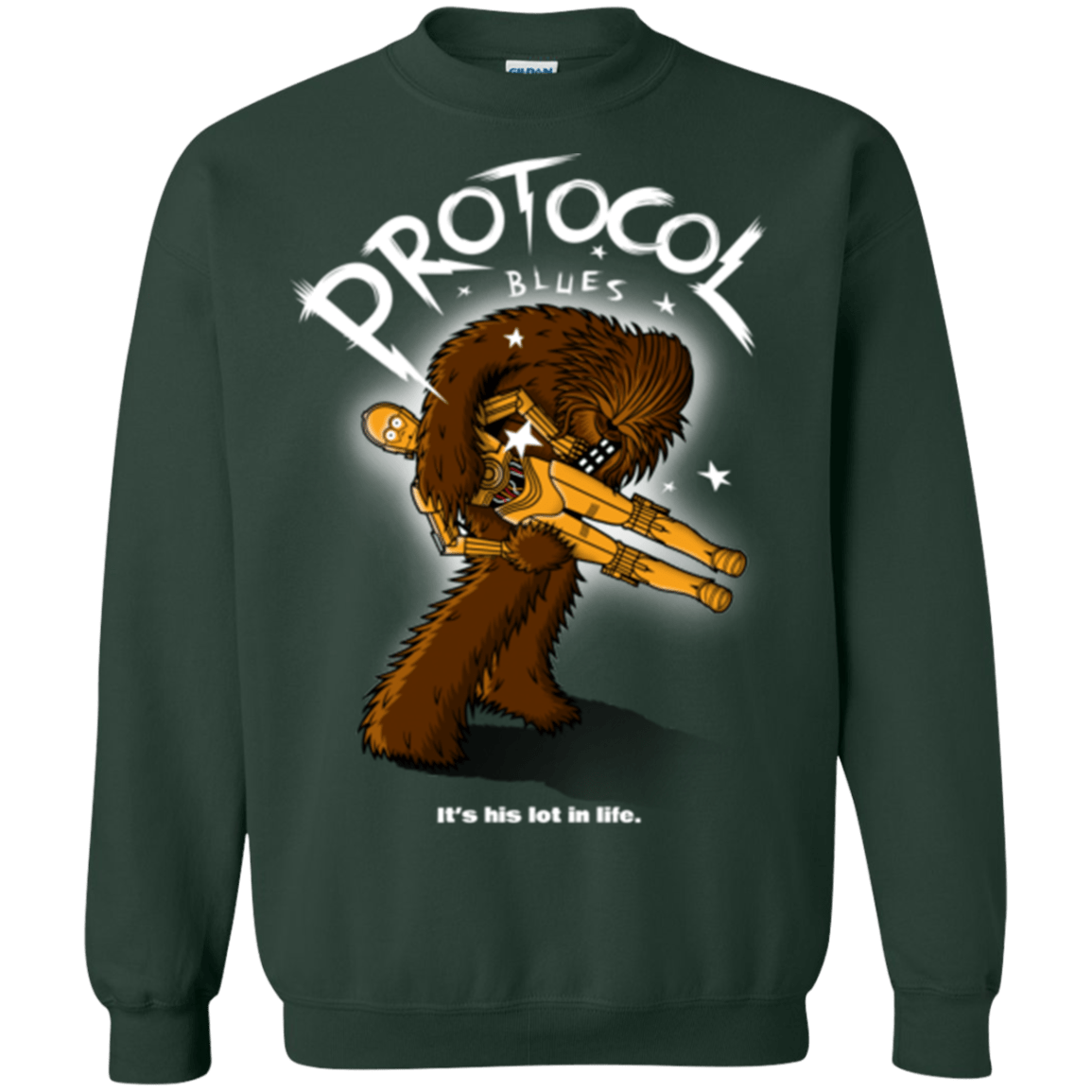 Sweatshirts Forest Green / Small Protocol Blues Crewneck Sweatshirt