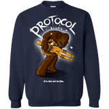 Sweatshirts Navy / Small Protocol Blues Crewneck Sweatshirt
