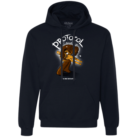 Sweatshirts Navy / Small Protocol Blues Premium Fleece Hoodie