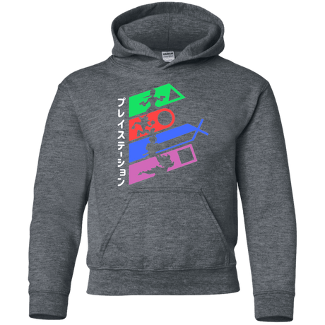 Sweatshirts Dark Heather / YS PSX Youth Hoodie