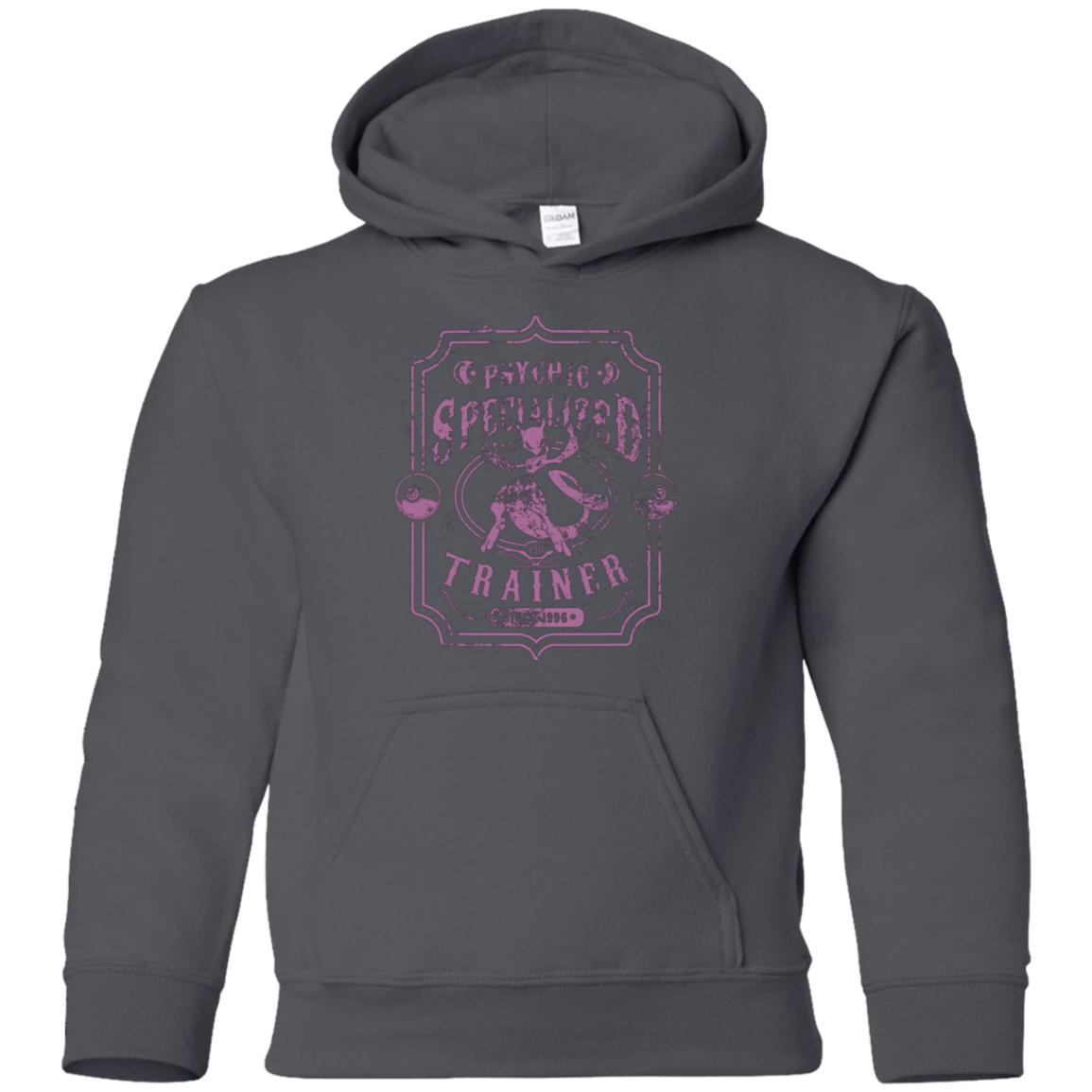 Sweatshirts Charcoal / YS Psychic Specialized Trainer 2 Youth Hoodie