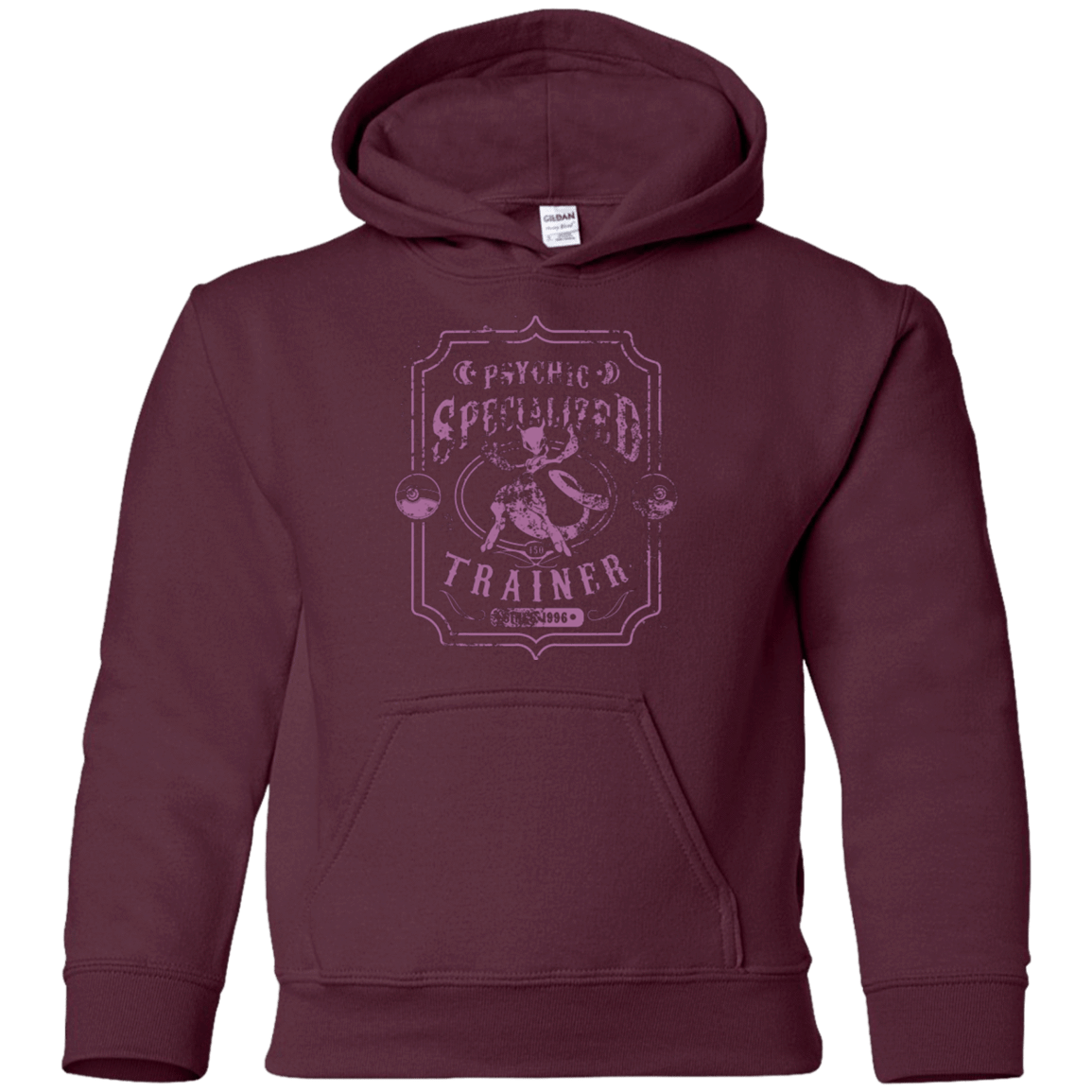 Sweatshirts Maroon / YS Psychic Specialized Trainer 2 Youth Hoodie