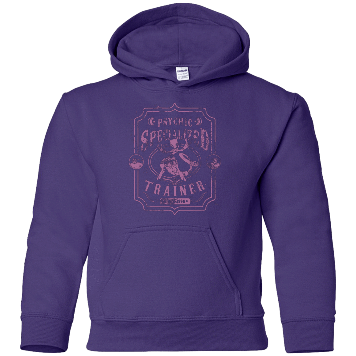Sweatshirts Purple / YS Psychic Specialized Trainer 2 Youth Hoodie