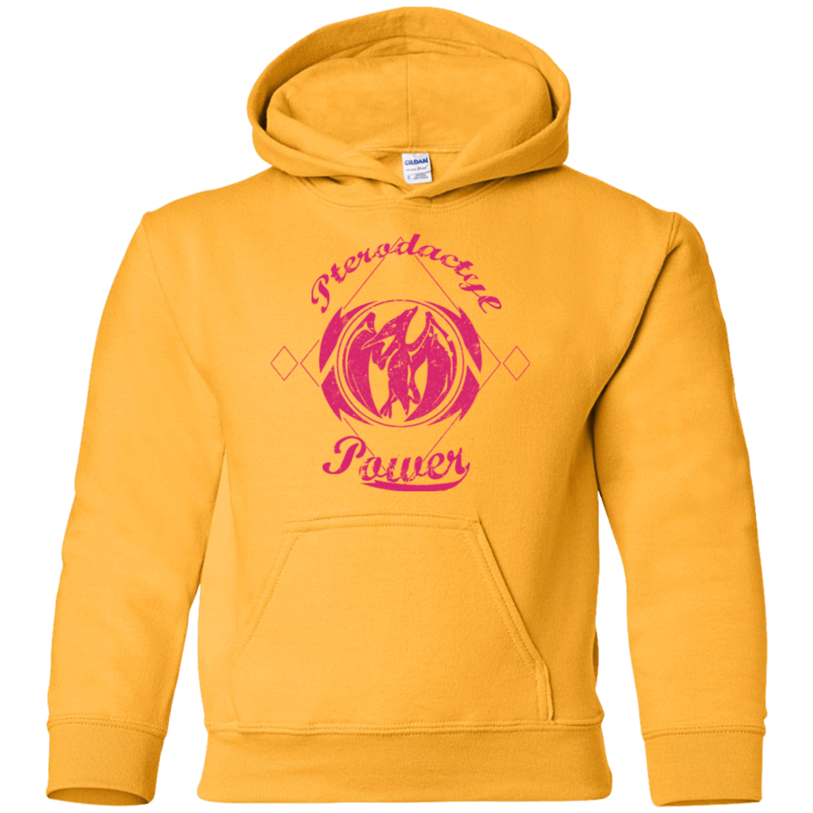 Sweatshirts Gold / YS Pterodactyl Youth Hoodie