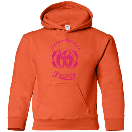 Sweatshirts Orange / YS Pterodactyl Youth Hoodie