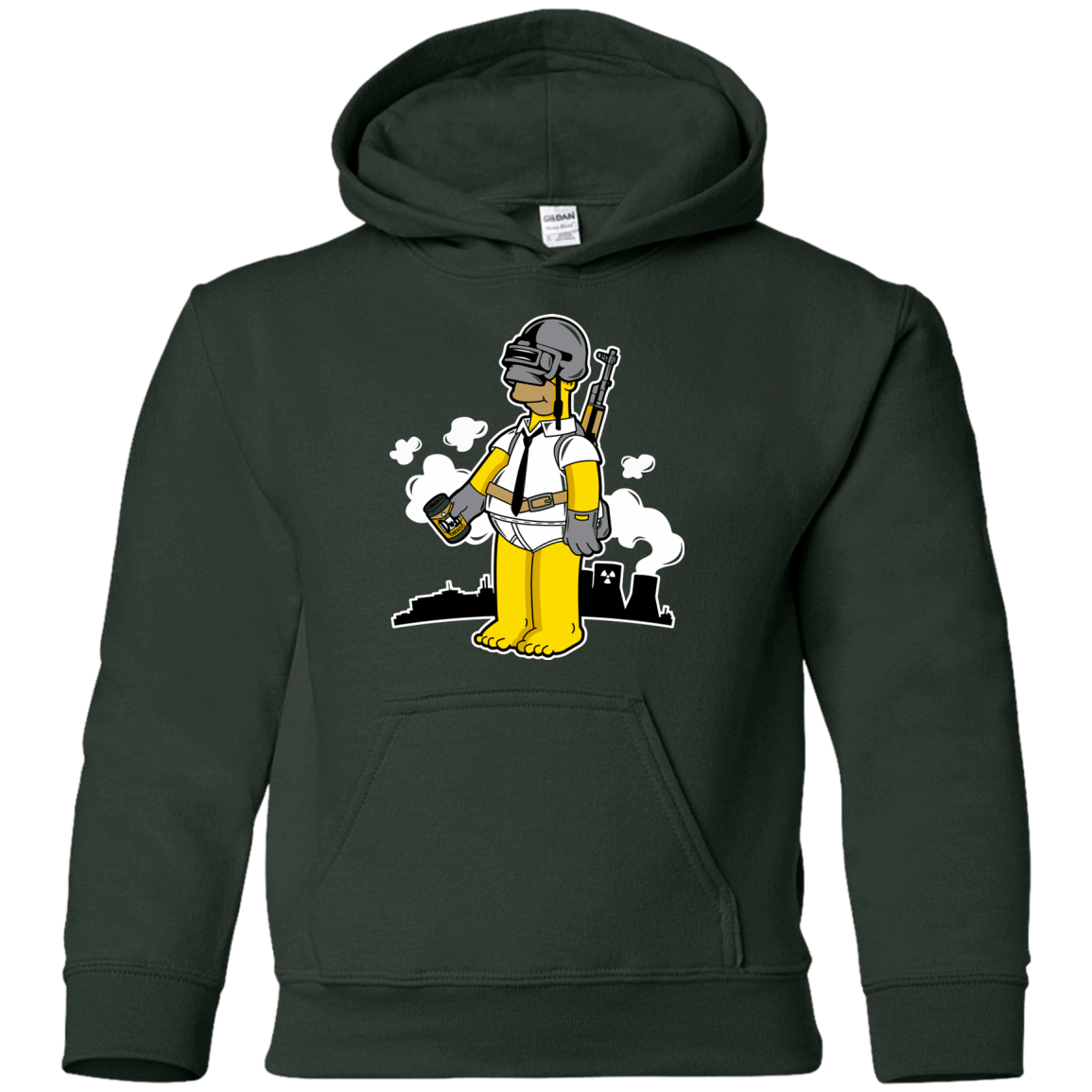 Sweatshirts Forest Green / YS PUB'N Youth Hoodie