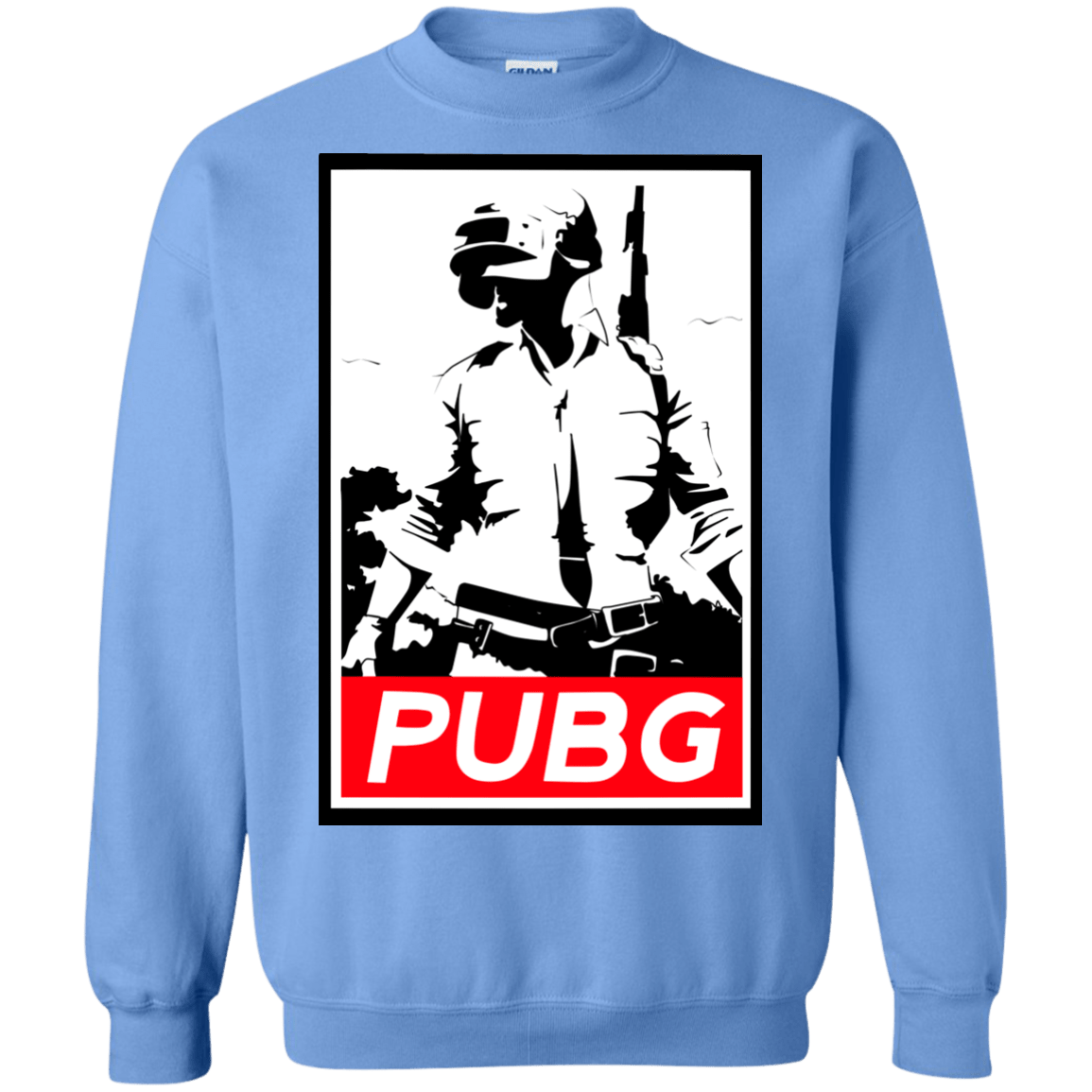 Sweatshirts Carolina Blue / Small PUBG Crewneck Sweatshirt