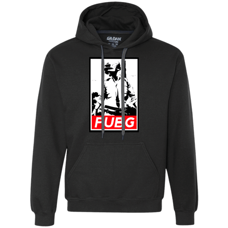 Sweatshirts Black / Small PUBG Premium Fleece Hoodie