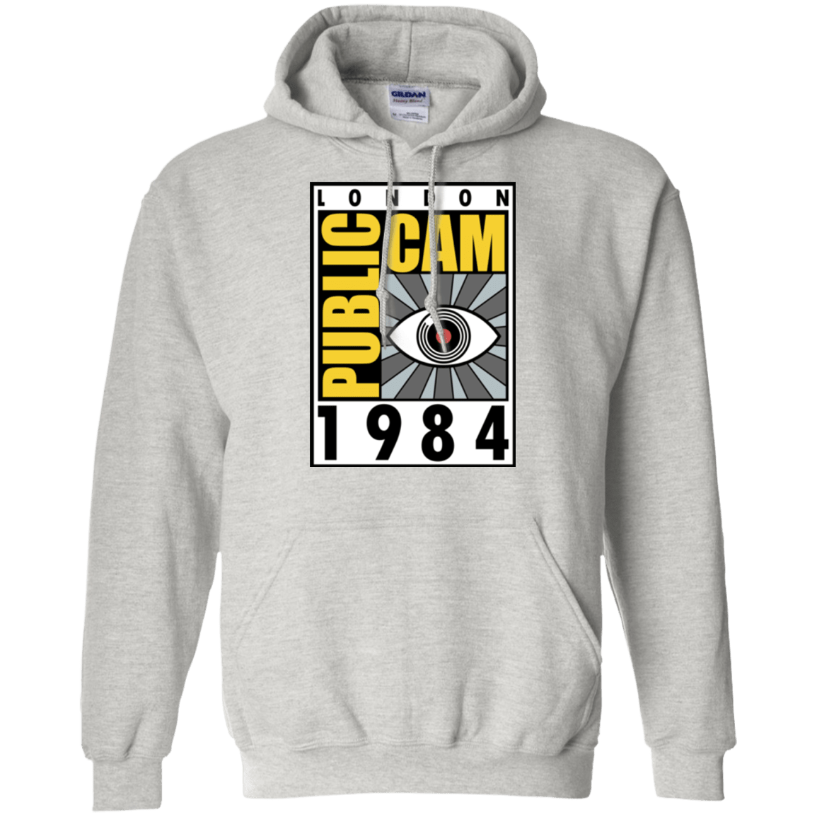 Sweatshirts Ash / Small Public Cam Pullover Hoodie