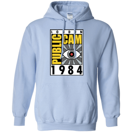 Sweatshirts Light Blue / Small Public Cam Pullover Hoodie