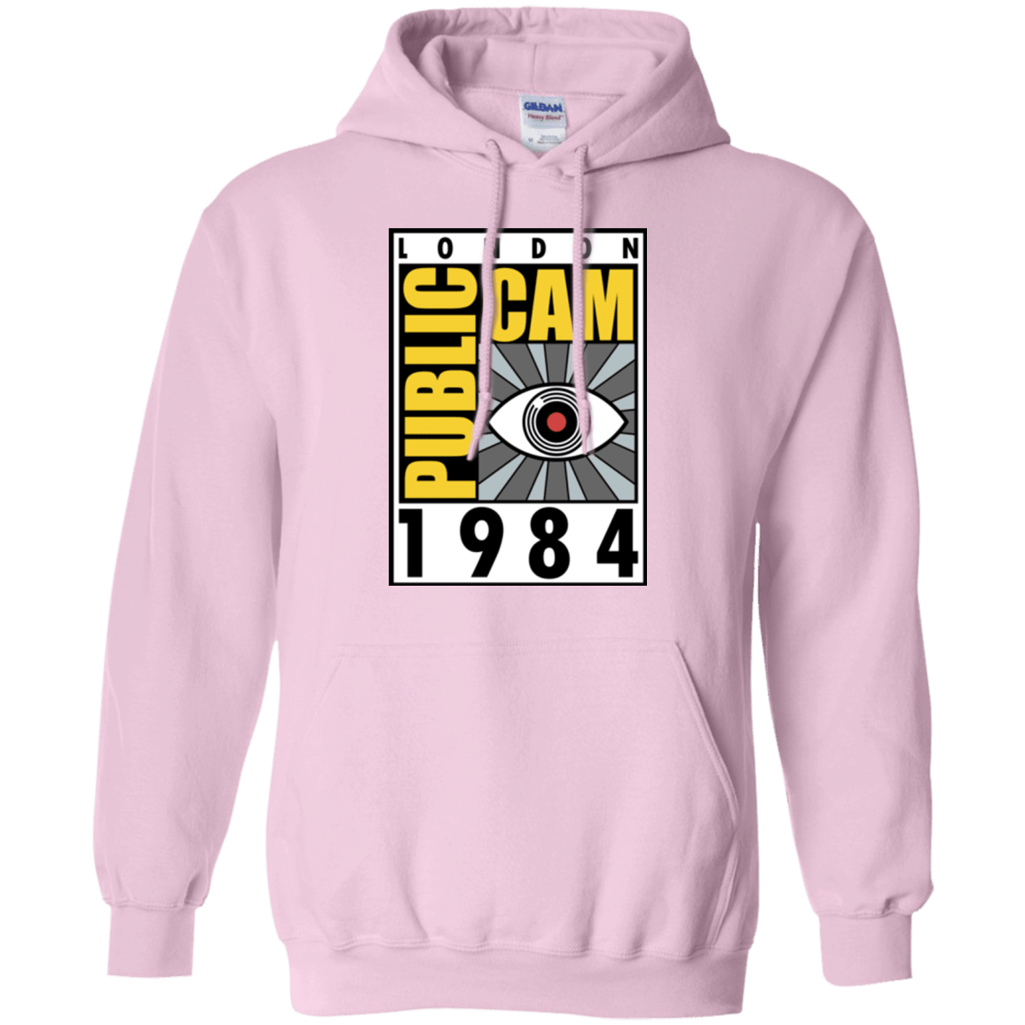 Sweatshirts Light Pink / Small Public Cam Pullover Hoodie