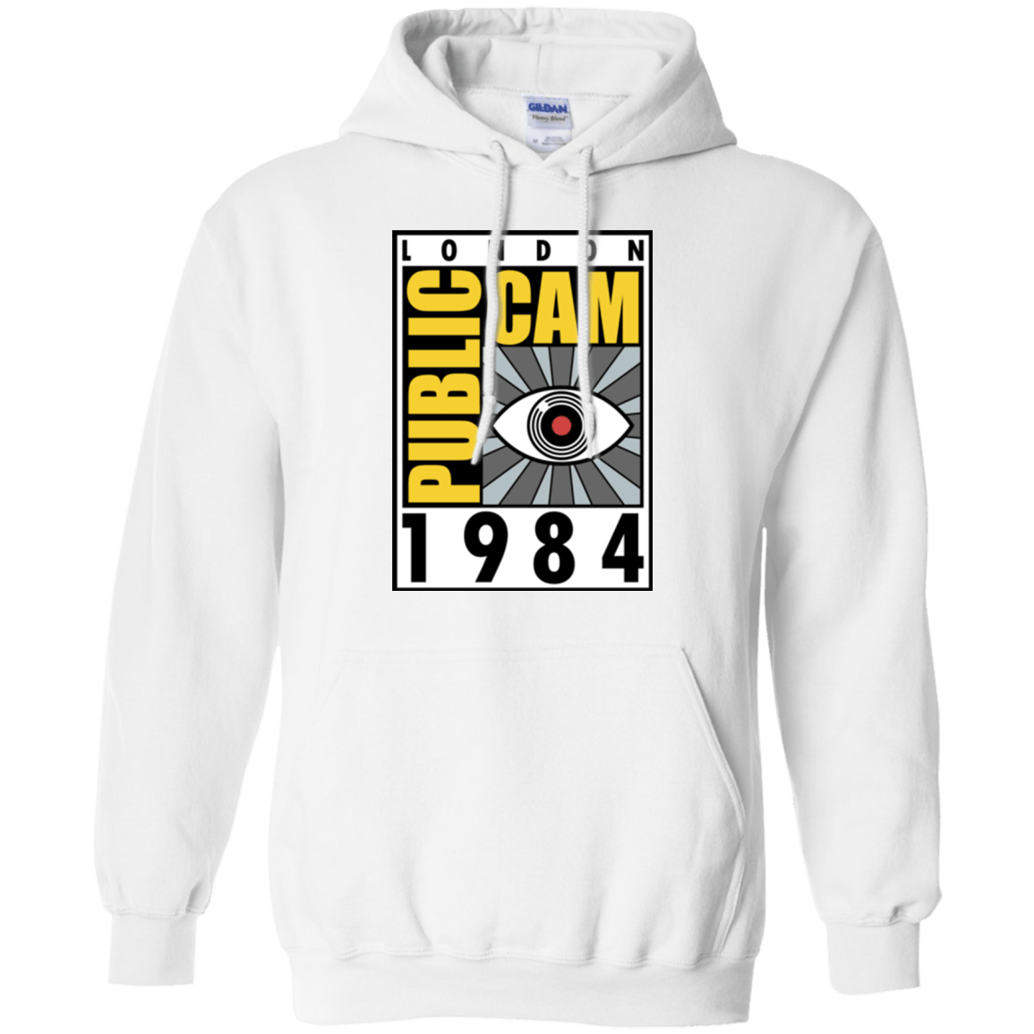 Sweatshirts White / Small Public Cam Pullover Hoodie