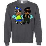 Sweatshirts Dark Heather / S Puff Prince Crewneck Sweatshirt