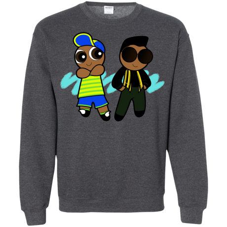 Sweatshirts Dark Heather / S Puff Prince Crewneck Sweatshirt