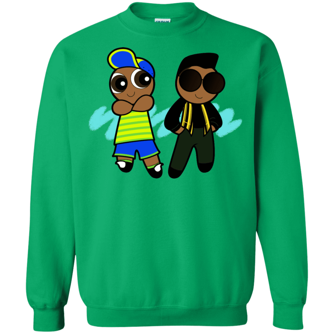 Sweatshirts Irish Green / S Puff Prince Crewneck Sweatshirt