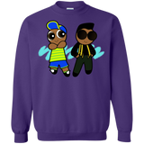 Sweatshirts Purple / S Puff Prince Crewneck Sweatshirt