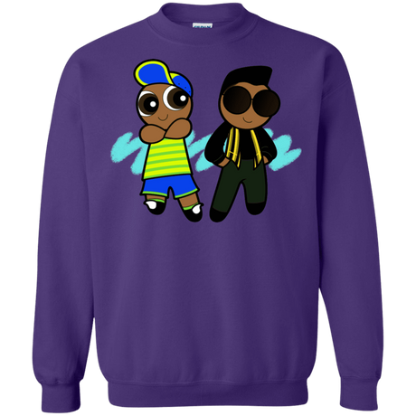 Sweatshirts Purple / S Puff Prince Crewneck Sweatshirt