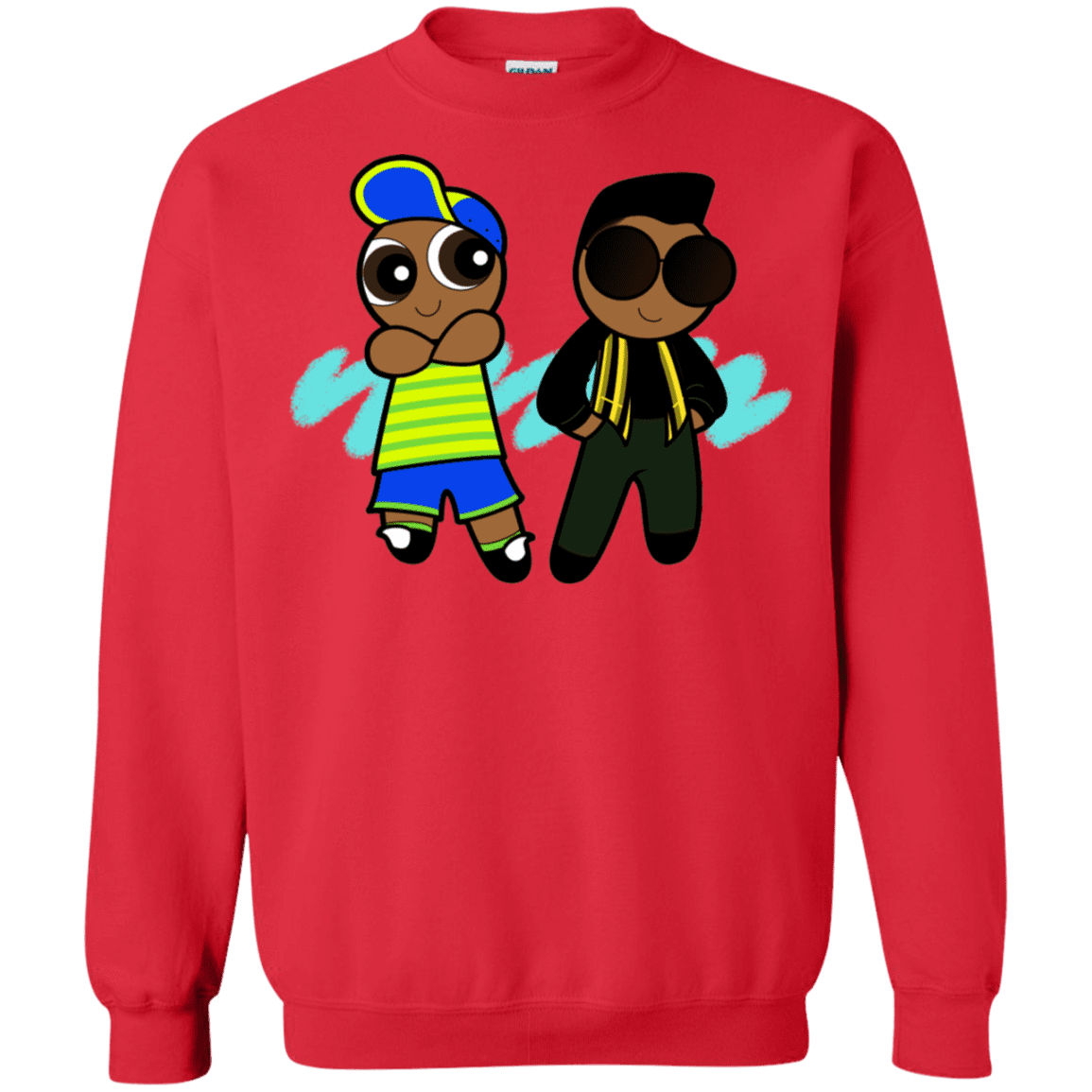 Sweatshirts Red / S Puff Prince Crewneck Sweatshirt