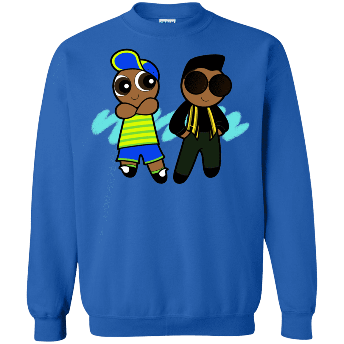 Sweatshirts Royal / S Puff Prince Crewneck Sweatshirt