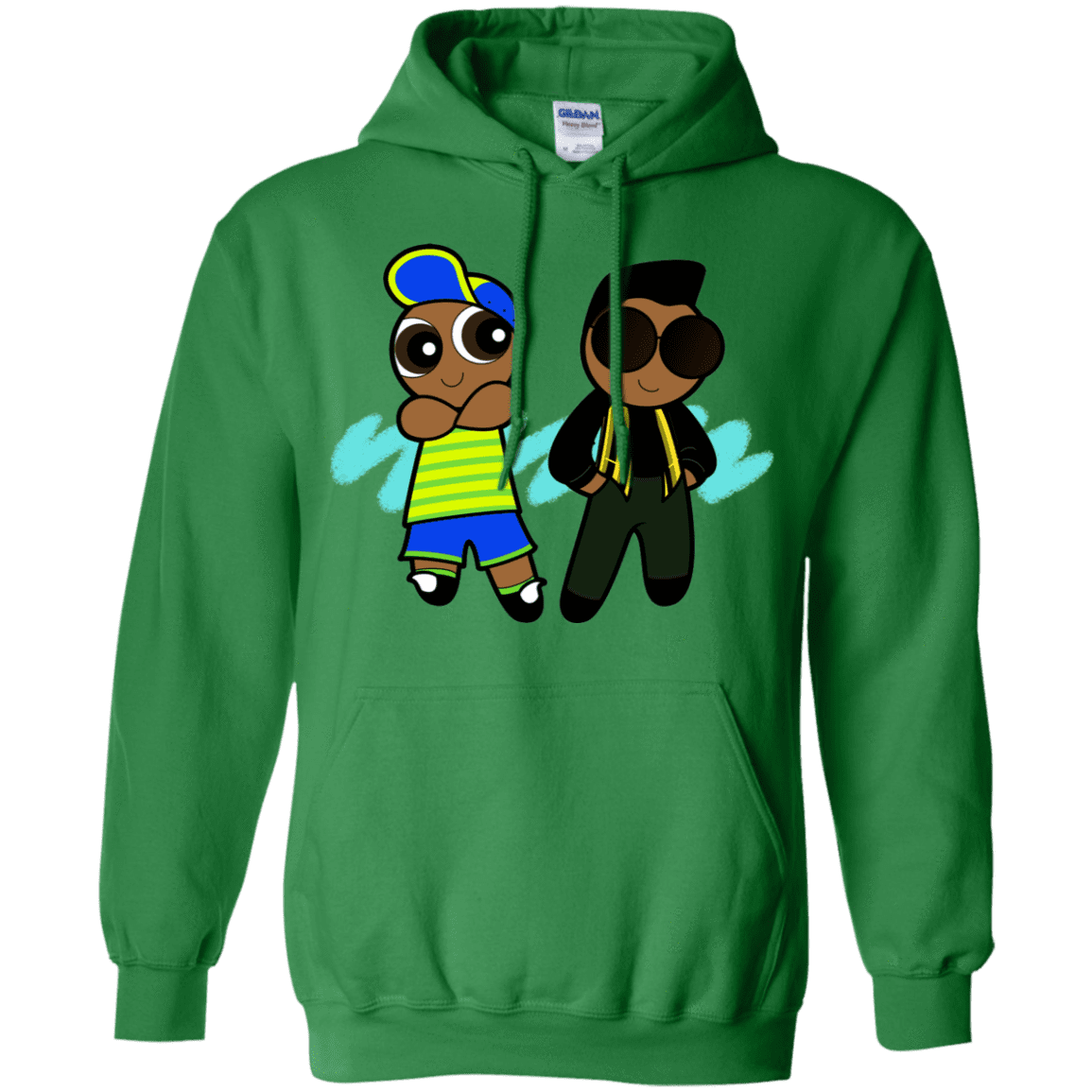 Sweatshirts Irish Green / S Puff Prince Pullover Hoodie