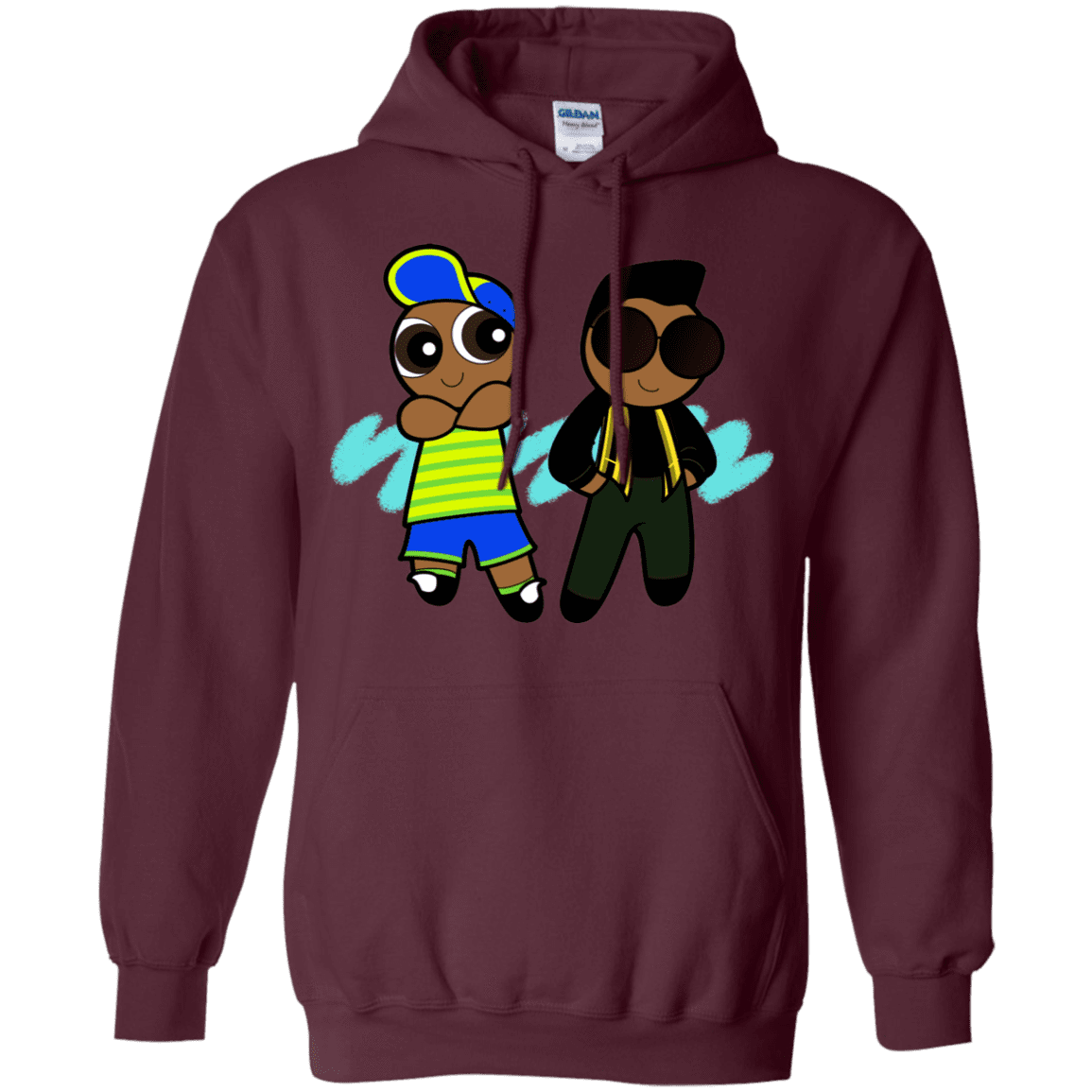 Sweatshirts Maroon / S Puff Prince Pullover Hoodie