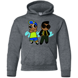 Sweatshirts Dark Heather / YS Puff Prince Youth Hoodie