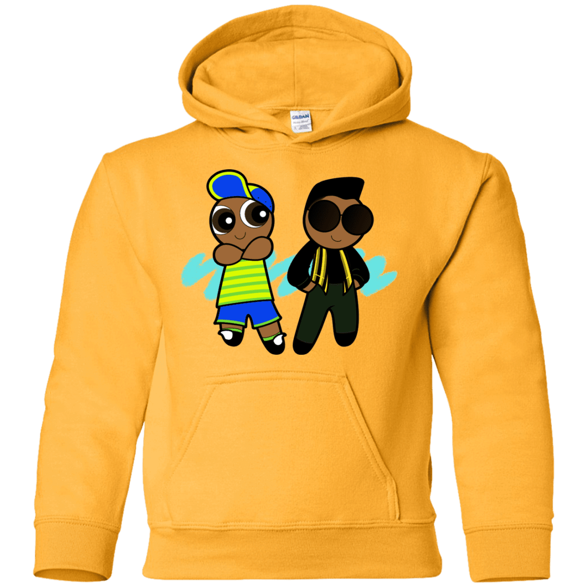 Sweatshirts Gold / YS Puff Prince Youth Hoodie