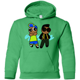 Sweatshirts Irish Green / YS Puff Prince Youth Hoodie