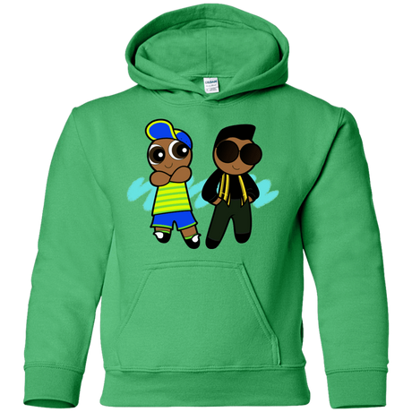 Sweatshirts Irish Green / YS Puff Prince Youth Hoodie