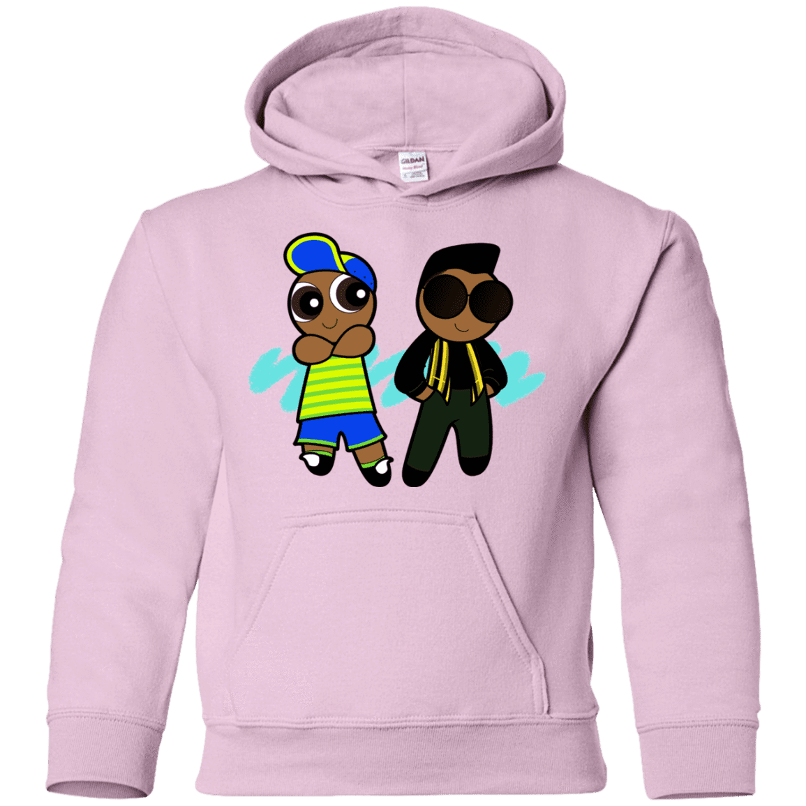 Sweatshirts Light Pink / YS Puff Prince Youth Hoodie