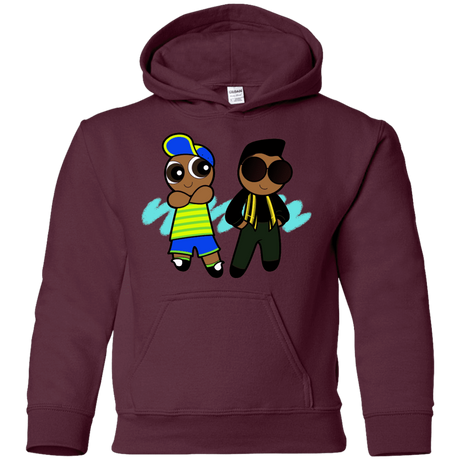 Sweatshirts Maroon / YS Puff Prince Youth Hoodie