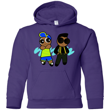 Sweatshirts Purple / YS Puff Prince Youth Hoodie