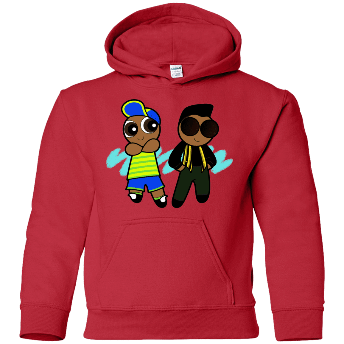 Sweatshirts Red / YS Puff Prince Youth Hoodie