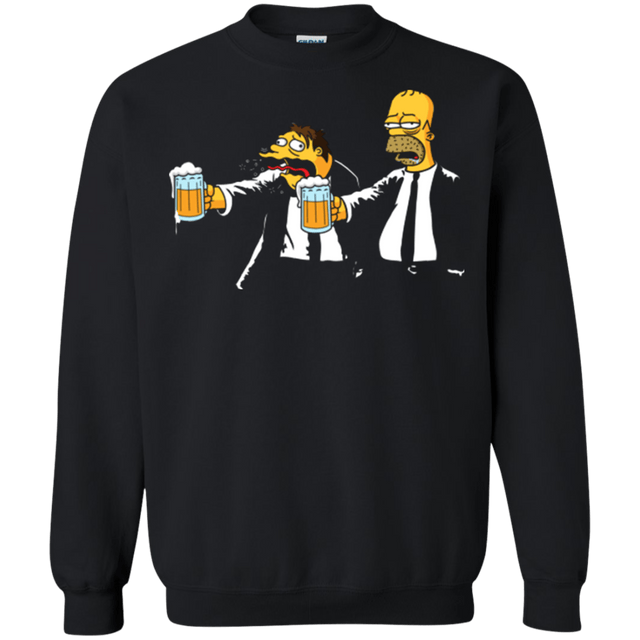 Sweatshirts Black / Small Pulp Simpson Crewneck Sweatshirt