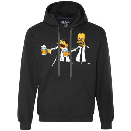 Sweatshirts Black / Small Pulp Simpson Premium Fleece Hoodie