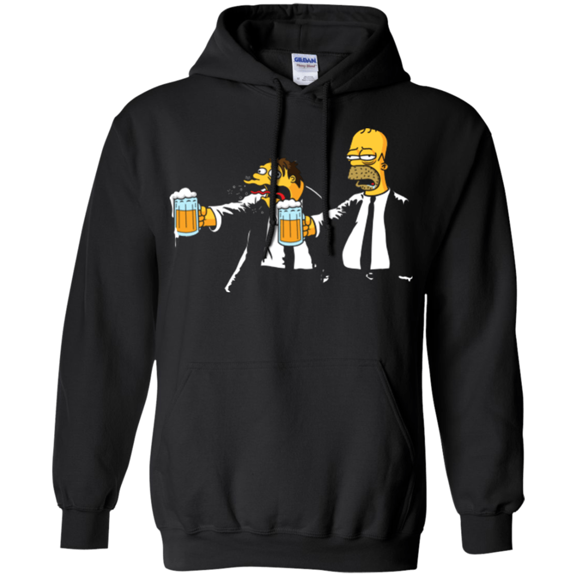 Sweatshirts Black / Small Pulp Simpson Pullover Hoodie