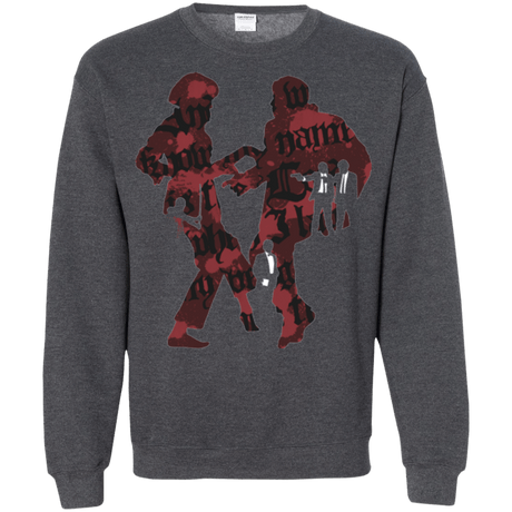 Sweatshirts Dark Heather / Small Pulp Violence Crewneck Sweatshirt