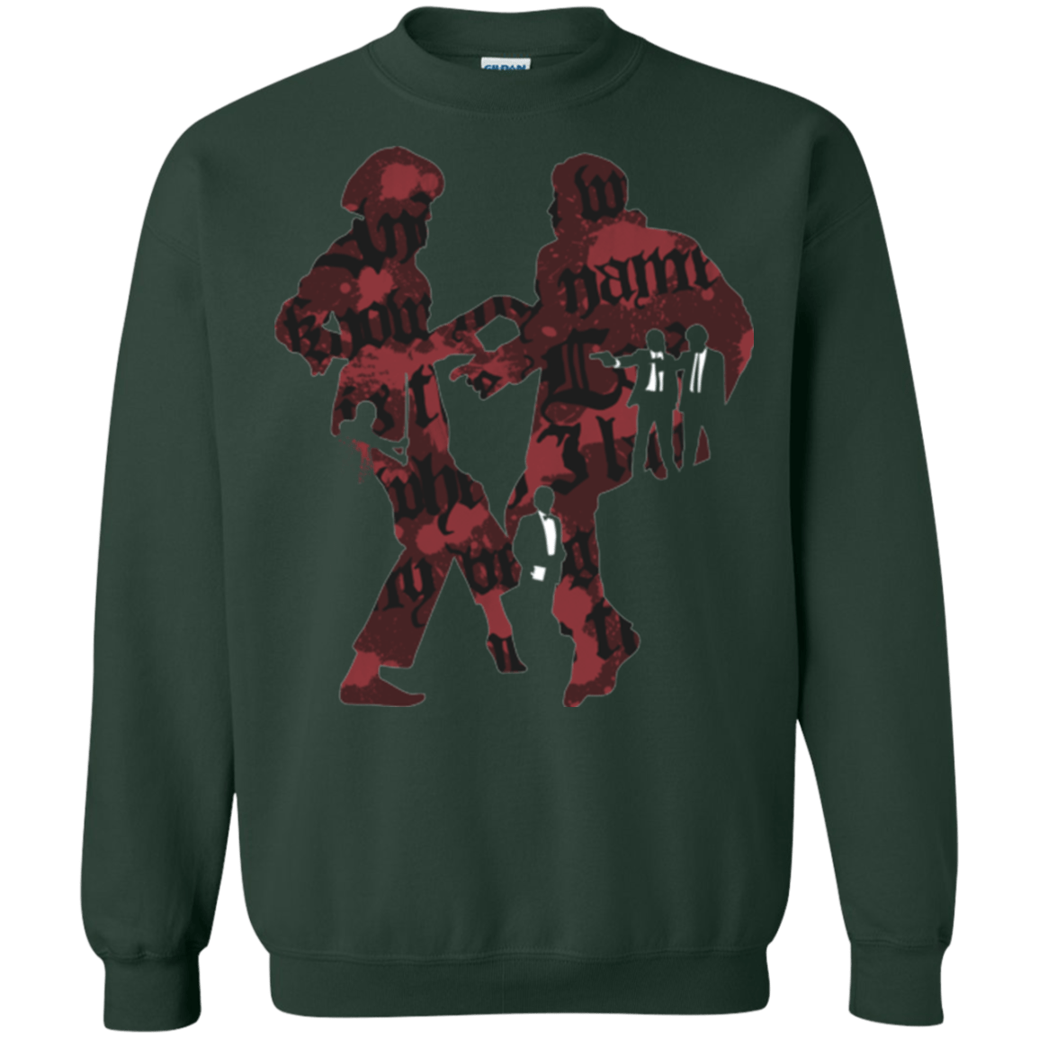 Sweatshirts Forest Green / Small Pulp Violence Crewneck Sweatshirt