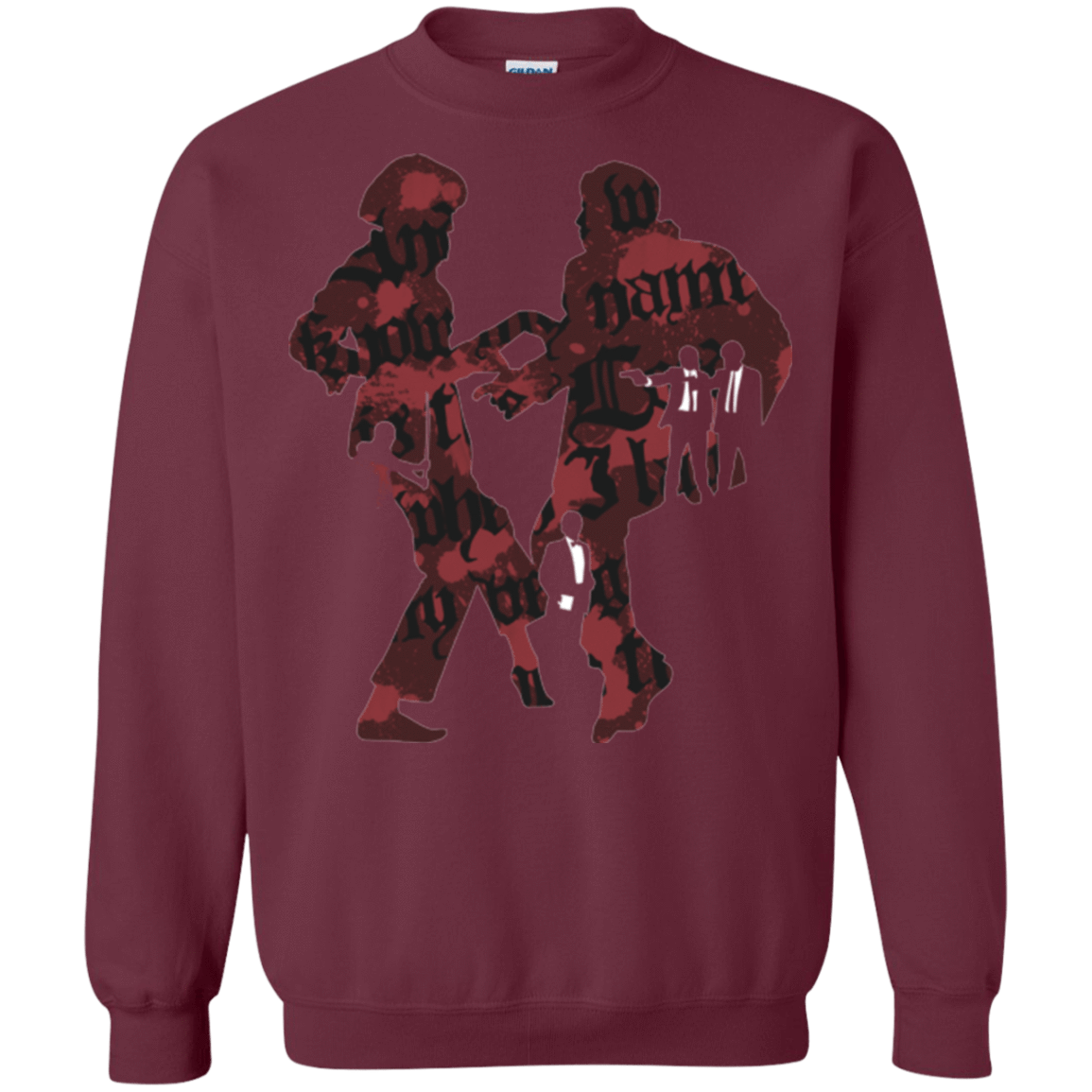 Sweatshirts Maroon / Small Pulp Violence Crewneck Sweatshirt
