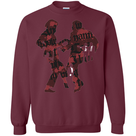 Sweatshirts Maroon / Small Pulp Violence Crewneck Sweatshirt