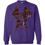 Sweatshirts Purple / Small Pulp Violence Crewneck Sweatshirt