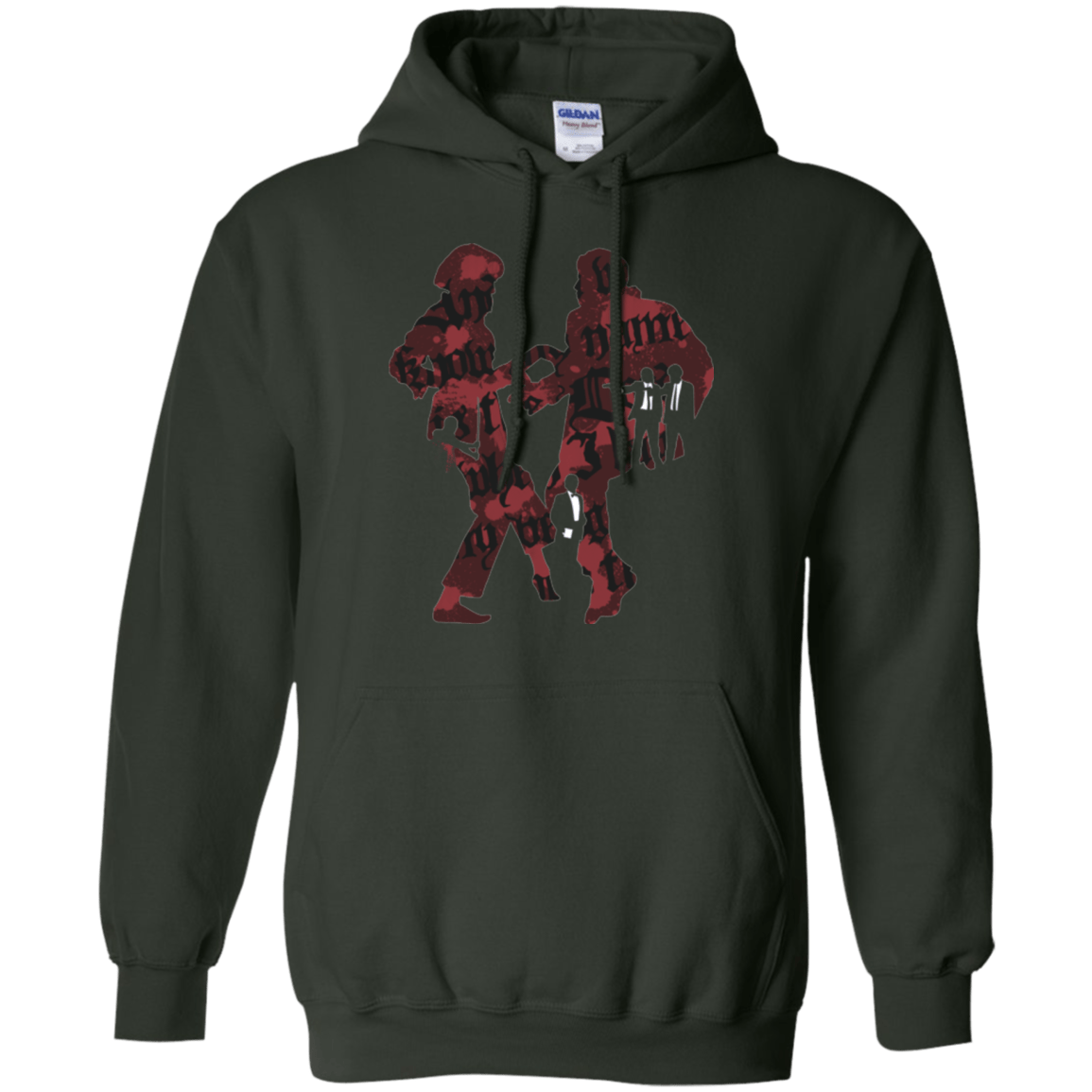 Sweatshirts Forest Green / Small Pulp Violence Pullover Hoodie