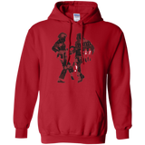 Sweatshirts Red / Small Pulp Violence Pullover Hoodie