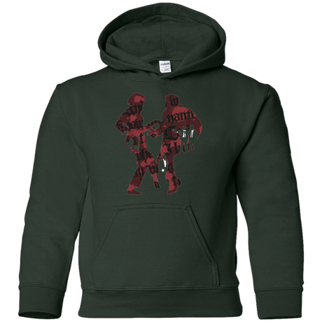 Sweatshirts Forest Green / YS Pulp Violence Youth Hoodie