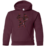 Sweatshirts Maroon / YS Pulp Violence Youth Hoodie