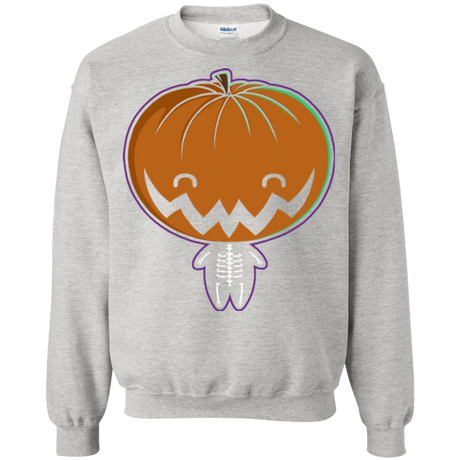 Sweatshirts Ash / Small Pumpkin Head Crewneck Sweatshirt