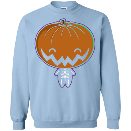 Sweatshirts Light Blue / Small Pumpkin Head Crewneck Sweatshirt
