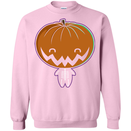 Sweatshirts Light Pink / Small Pumpkin Head Crewneck Sweatshirt