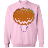 Sweatshirts Light Pink / Small Pumpkin Head Crewneck Sweatshirt