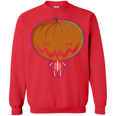 Sweatshirts Red / Small Pumpkin Head Crewneck Sweatshirt